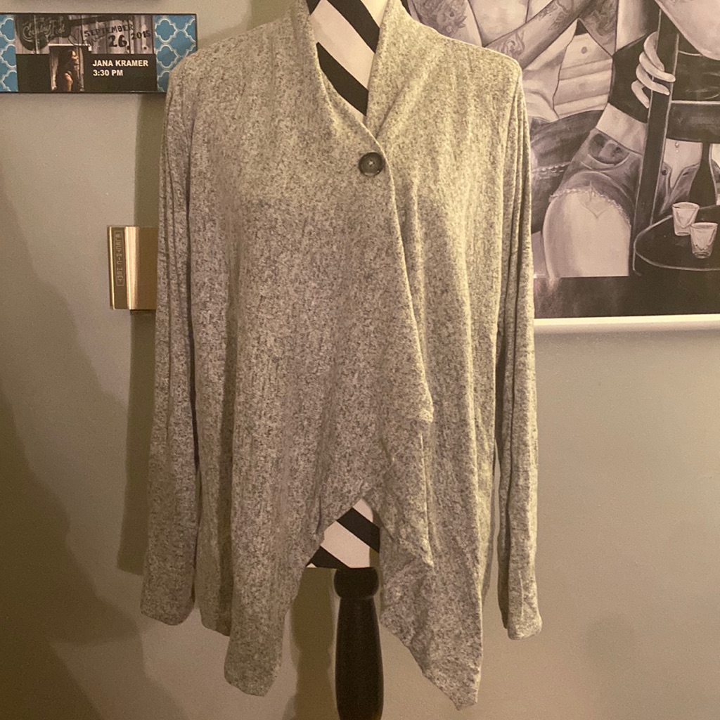 One Button Cardigan